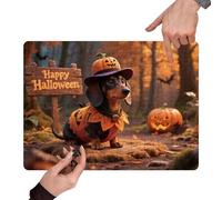 Halloween Puzzle, 130 Pieces Jigsaw Puzzles with Pumpkin Animal Designs, 11.81x8.27 inches Fun Halloween Holiday Games for Kids, Adults, Family Game Night, Seasonal Decor and Play Activities