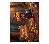 Halloween Puzzles, Jigsaw Puzzle Pieces, 130-Piece Game Adults, 11.81x8.27 inches Pumpkin Animal Theme for Family Play, Holiday Challenge Activity with Kids Indoor Game Room Table Fun,