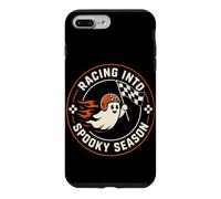 Halloween Racing Ghost Spooky Season Driver Coque pour iPhone 7 Plus/8 Plus