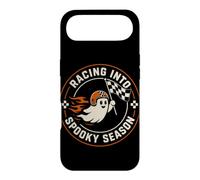 Halloween Racing Ghost Spooky Season Driver Coque pour iPhone Air