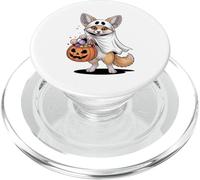 Halloween Renard Fennec Citrouille Farce Ou Friandise PopSockets PopGrip pour MagSafe