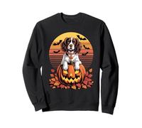 Halloween Retro English Springer Spaniel Sweatshirt
