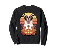 Halloween Retro Saint Bernard St. Bernard Sweatshirt