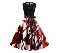 Halloween Robe De MariéE Col Carré Halloween Robe Blanche Chic Et Glamour Halloween Robe CéRéMonie Bleu Marine Halloween Robe Ouverte dans Le Dos Halloween Robe Cocktail avec Manche Halloween Robe