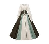 Halloween Robe Gothique De Palais Victorien Robe De Steampunk Renaissance Médiévale Costumes D'Halloween Grande Taille Curvy Costumes De Bal Cosplay Carnaval Manches Courtes Robe De Soirée