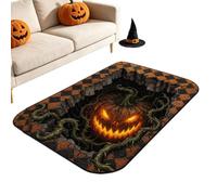 Halloween Rugs Indoor - Scary Dark Illusion Doormat Home Decoration