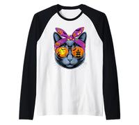 Halloween Russian Blue Cat Bandana Russian Blues Maltese Manche Raglan