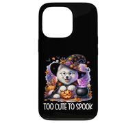 Halloween Samoyed Puppy is Too Cute to Spook for Witch Coque pour iPhone 13 Pro