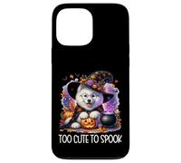 Halloween Samoyed Puppy is Too Cute to Spook for Witch Coque pour iPhone 13 Pro Max