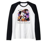 Halloween Samoyed Puppy is Too Cute to Spook for Witch Manche Raglan