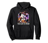 Halloween Samoyed Puppy is Too Cute to Spook for Witch Sweat à Capuche