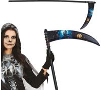 Halloween Sens Imprimé Effrayant Citrouille Thème 100 cm Multi-pièces Décoration Requisit Costume Accessoires Design sinistre Effet d'épouvante