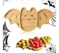 Halloween Servant Plateau - Bat Cheese Board, De La Nourriture Spectrale | Style En Bois Créatif, Design Décoratif Pour Les Entrées De Fêtes, Rencontres D'automne, Événements De Vacances, Décorations