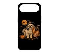 Halloween Shih Tzu Dog Lover Drapeau USA Vintage Halloween Coque pour iPhone Air
