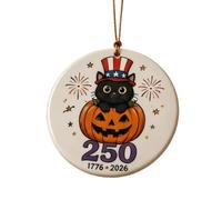Halloween Signs Indoor, 2D Acrylic Cute 250th Decorative Party Ornament | 2D Acrylic 250th Design, US 250 Years Party Keepsake Ornament, for Home Indoor Outdoor Living Room Bedroom Wall