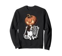 Halloween Skeleton English Springer Spaniel Sweatshirt