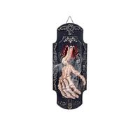 Halloween Skeleton Hand Doorbell Built-In Hook Hang Party Doors Decor Gift