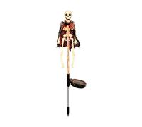 Halloween Skeleton Light - Solar Outdoor Bone Figure | Garden Ground Stake