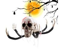 Halloween Skeleton Prop - Glow-in-Dark Creature, Spooky Table Accent
