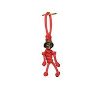 Halloween Skeleton Soldier Pendant Skeleton Paratrooper Rope Pendant Hanging Car Keychain
