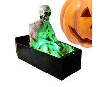 Halloween Skeleton - Voice Activated Figure in Coffin| Halloween Decoration