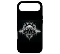 Halloween Skull Shirt Day of The Dead Skull Casque DJ Coque pour iPhone Air