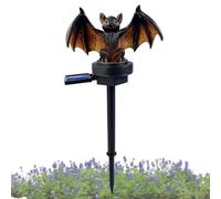 Halloween Solar Stakes Waterproof Spooky Resin Bat Decoration