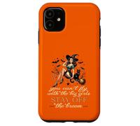 Halloween Sorcière drôle Fly with The Big Girls Pin Up Satire Coque pour iPhone 11