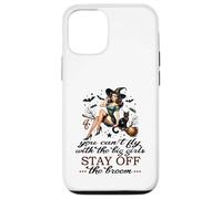 Halloween Sorcière drôle Fly with The Big Girls Pin Up Satire Coque pour iPhone 12/12 Pro