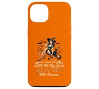 Halloween Sorcière drôle Fly with The Big Girls Pin Up Satire Coque pour iPhone 13