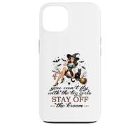 Halloween Sorcière drôle Fly with The Big Girls Pin Up Satire Coque pour iPhone 13