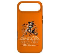 Halloween Sorcière drôle Fly with The Big Girls Pin Up Satire Coque pour iPhone Air