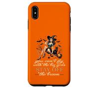 Halloween Sorcière drôle Fly with The Big Girls Pin Up Satire Coque pour iPhone XS Max