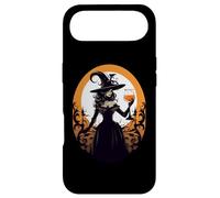 Halloween sorcière Lune Boire du vin Coque pour iPhone Air
