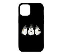 Halloween Sorcière Mignon Café Fantômes Coque pour iPhone 12/12 Pro