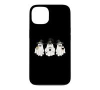 Halloween Sorcière Mignon Café Fantômes Coque pour iPhone 13