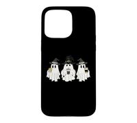 Halloween Sorcière Mignon Café Fantômes Coque pour iPhone 15 Pro Max