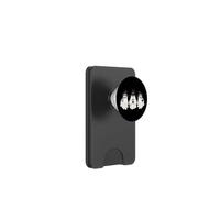Halloween Sorcière Mignon Café Fantômes PopSockets PopWallet pour MagSafe