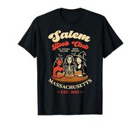 Halloween Sorcière Salem Club de Lecture Bibliothécaire T-Shirt