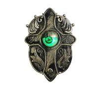 Halloween Sound And Light Toilmell - Toildebell Enchanté avec globe oculaire | Décoration de maison hantée multifonctionnelle | Décoration de maison avec trous de suspension pour porte,