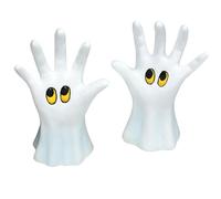 Halloween Spectre Statue - Miniature de Palm étrange, accent décoratif | Pièce d'affichage effrayante pour l'espace vie, pas porche, haut cheminée, coin étagère, patio extérieur, atmosphère rassemblem