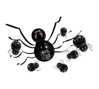Halloween Spider Balloons - Latex Ghost Skeleton Kit 36in | DIY Party Decor | Halloween Balloon Kit - Latex Spider Ghost Skeleton 36in | Creepy Party Decor | Haunted House Supplies For Bar Home Event Gat