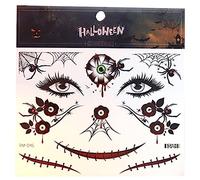 Halloween Spiders Net Tatouages TemporairesJour Réaliste, B | Conception de maquillage de Costume d ' halloween, fausses araignées réalistes à faire soi-même, décorations de