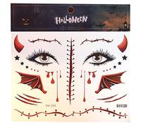 Halloween Spiders Net Tatouages TemporairesJour Réaliste, H | Conception de maquillage de Costume d ' halloween, fausses araignées réalistes à faire soi-même, décorations de