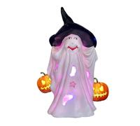 Halloween Spooky Ghost Mini Figurine Halloween Decoration Light | Horror Mini FigurineHalloween decorative resin Indoor Tabletop Evening Light Lamp for Indoor, Outdoor, Patio, Lawn,