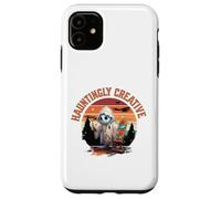 Halloween Spooky Ghost Painter Artist Hauntingly Creative Coque pour iPhone 11