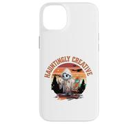 Halloween Spooky Ghost Painter Artist Hauntingly Creative Coque pour iPhone 14 Plus