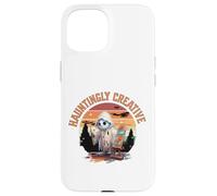 Halloween Spooky Ghost Painter Artist Hauntingly Creative Coque pour iPhone 15