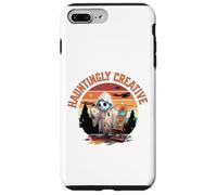Halloween Spooky Ghost Painter Artist Hauntingly Creative Coque pour iPhone 7 Plus/8 Plus