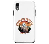 Halloween Spooky Ghost Painter Artist Hauntingly Creative Coque pour iPhone XR